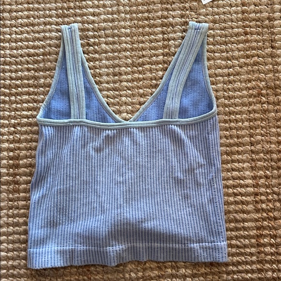 Red and Blue Ribbed Tank Tops - Picture 3 of 7